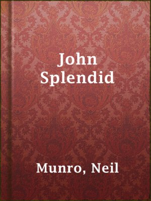 cover image of John Splendid